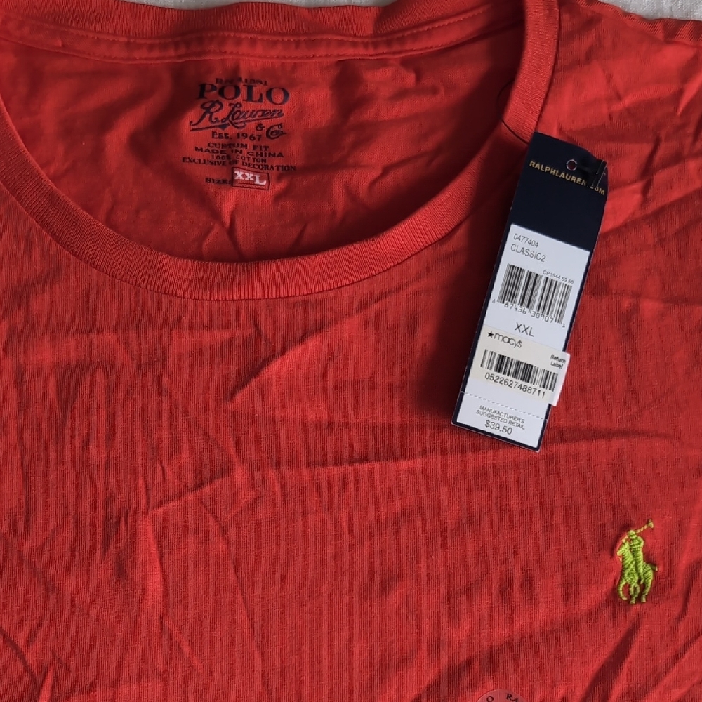 Polo by Ralph Lauren Classic Red Tee